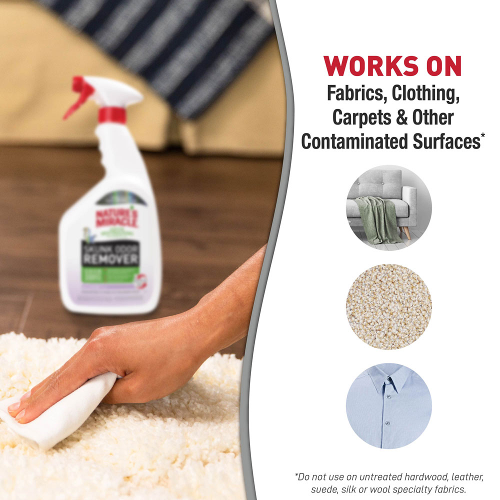 Skunk Odor Remover for Dogs Lavender Scent Nature s Miracle